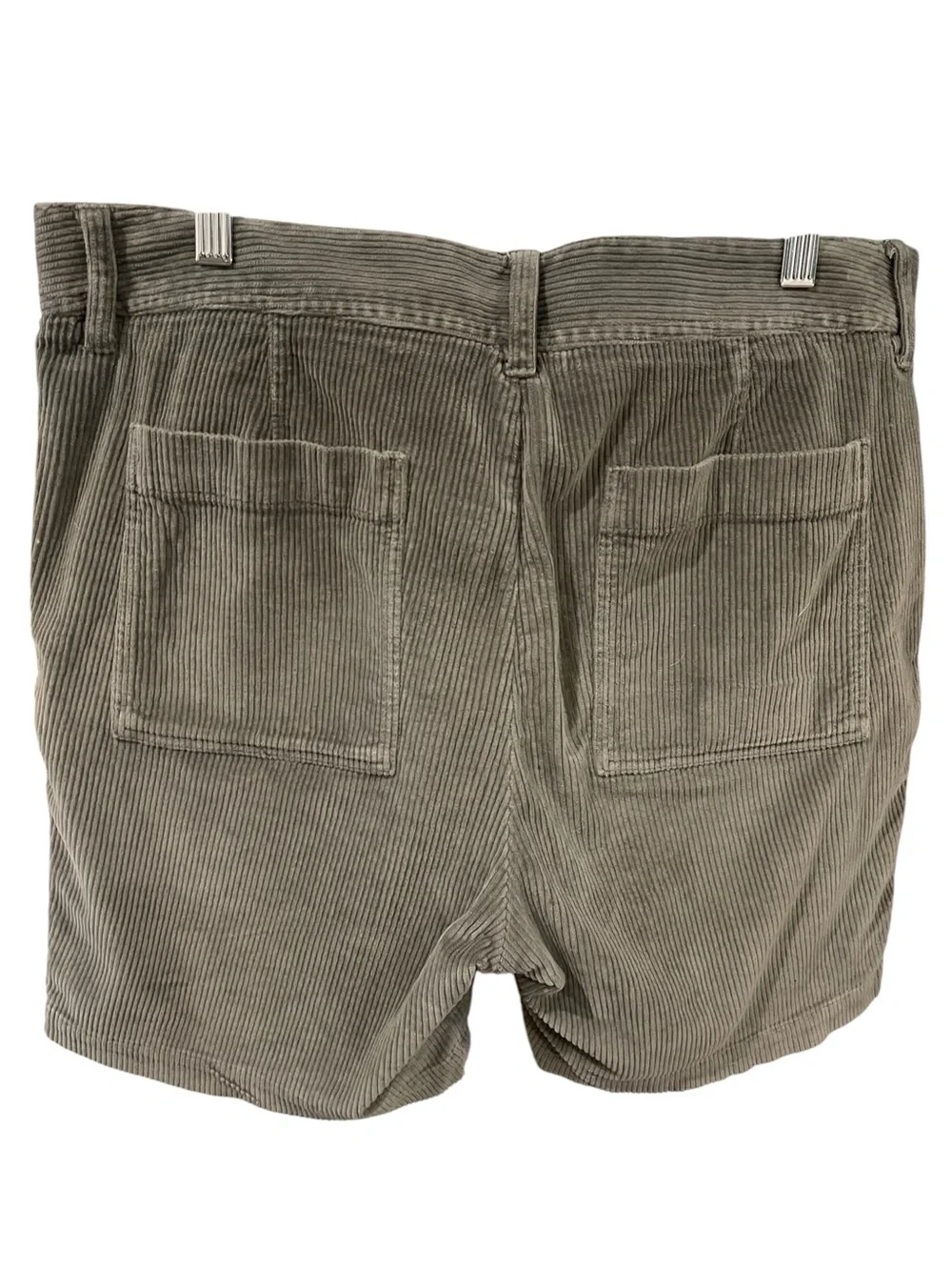 James Perse Corduroy Straight Leg Shorts Men’s SZ 32 Grey